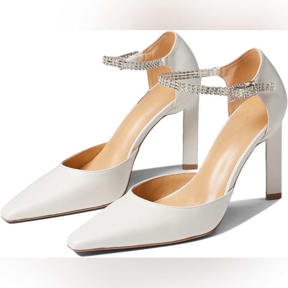 NWOT Tony Bianco Eliza Pump in Dove Nappa 6.5